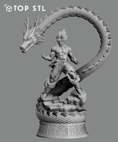 Goku DragonBall – STL File 3D printing