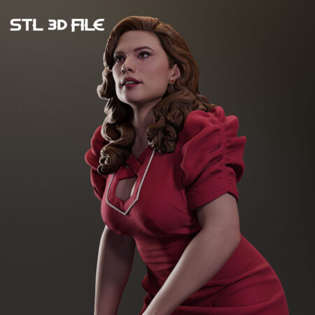 Peggy's Secret - Agent Carter Fan Art - Stl File 3D printing