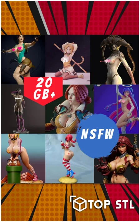 Ultimate Female Character STL Bundle