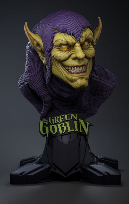 Green Goblin Face STL Files