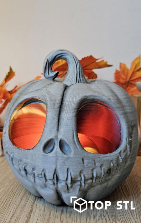 Jack Skellington Pumpkin stl file