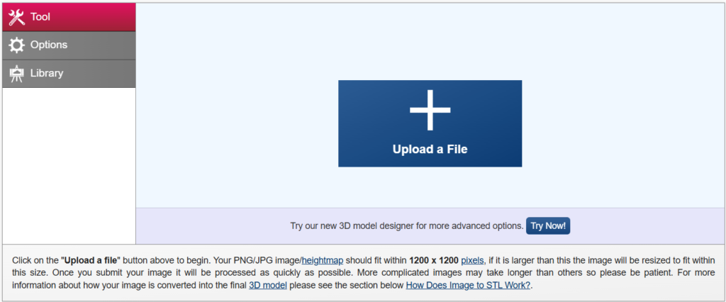 image to stl website