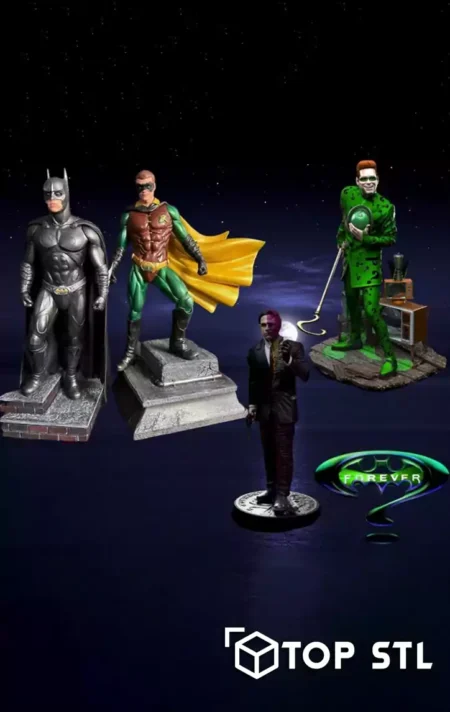 Batman Forever Pack 3D Print STL Models