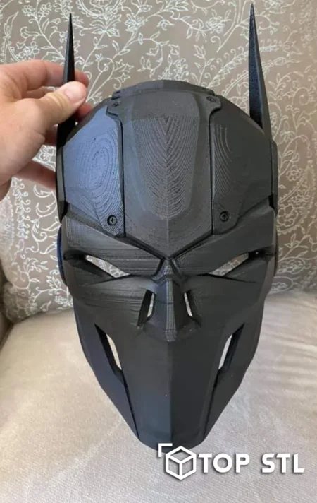 Batman Helmet 3D Print STL Model