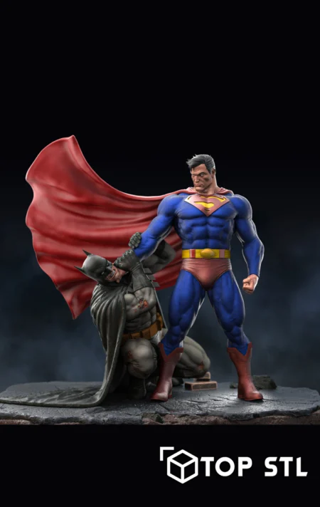 Batman vs Superman 3D Print STL Model