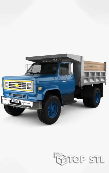 Chevrolet C70 Dump Truck STL