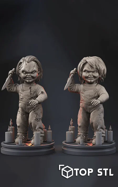 Chucky 3D Print Model STL