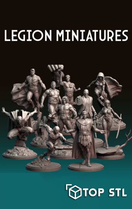 DC Miniatures STL 3D Print Model