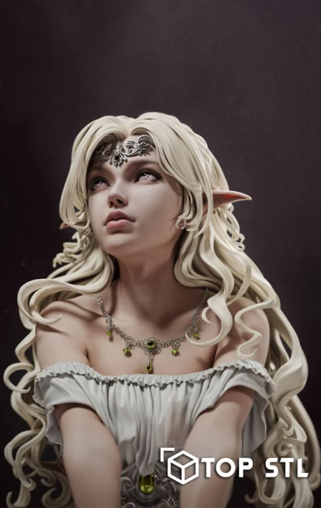 Elf Princess 3D Print STL Model