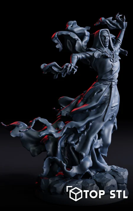 Enemy Shadow Sister 3D Print STL Model