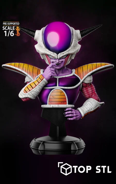 Freeza Bust 3D Print STL Model