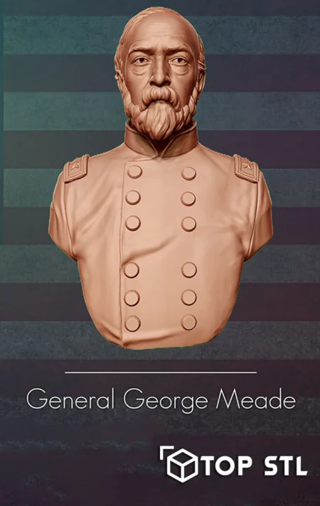 George Meade 3D Print STL Model