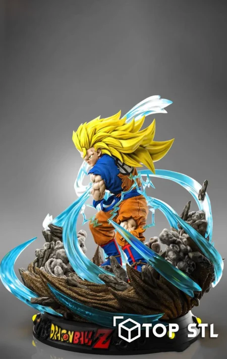 Goku Dragon Ball 3D Print STL Model