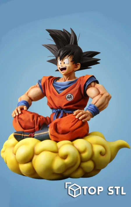 Goku Flying Cloud 3D Print STL Model