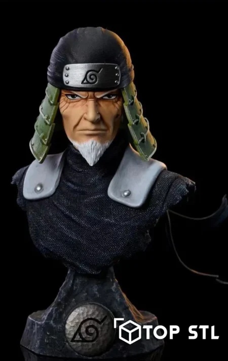 Hiruzen Sarutobi Bust 3D Print STL Model