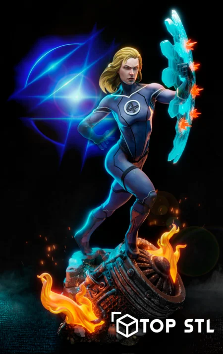 Invisible Woman Fantastic Four STL File