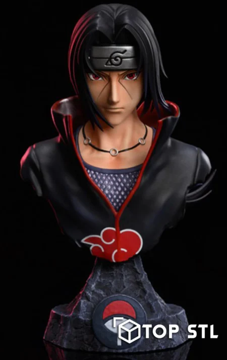 Itachi Uchiha Bust 3D Print STL Model