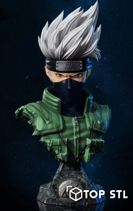 Kakashi Hatake Bust 3D Print STL Model