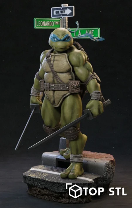 Leonardo TMNT 3D Print STL Model