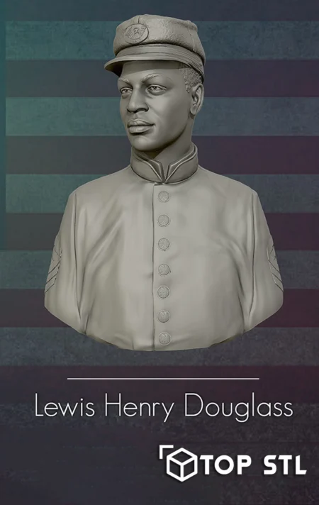 Lewis Henry Douglass 3D Print STL Model