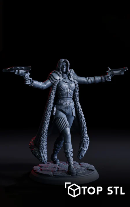 Nightshade Huntress STL 3D Print Model