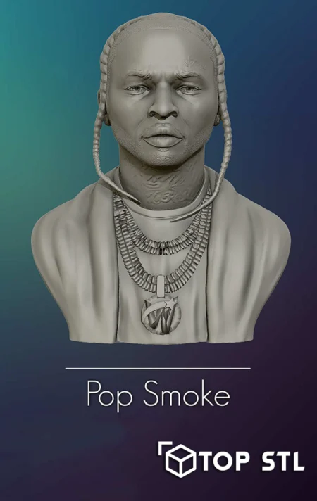 Pop Smoke 3D Print STL Model