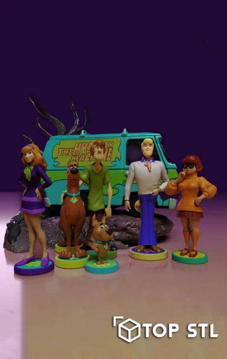 Scooby Doo Gang STL Files