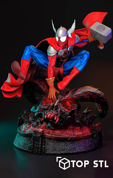 SpiderThor 3D Print STL Model