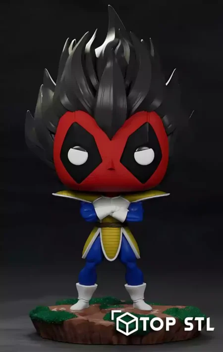 Vegetapool Chibi 3D Print STL Model