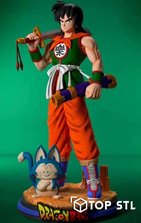 Yamcha and Puar 3D Print STL Model