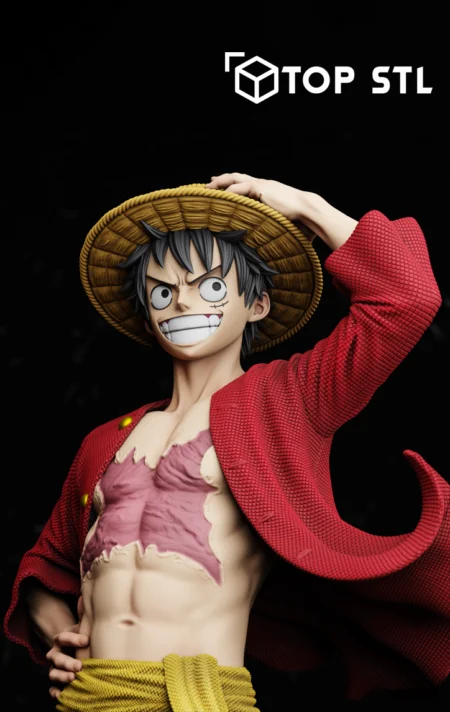 Luffy STL 3D Print Model