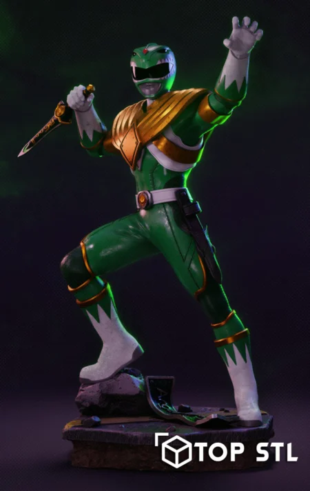 Power Ranger Green STL