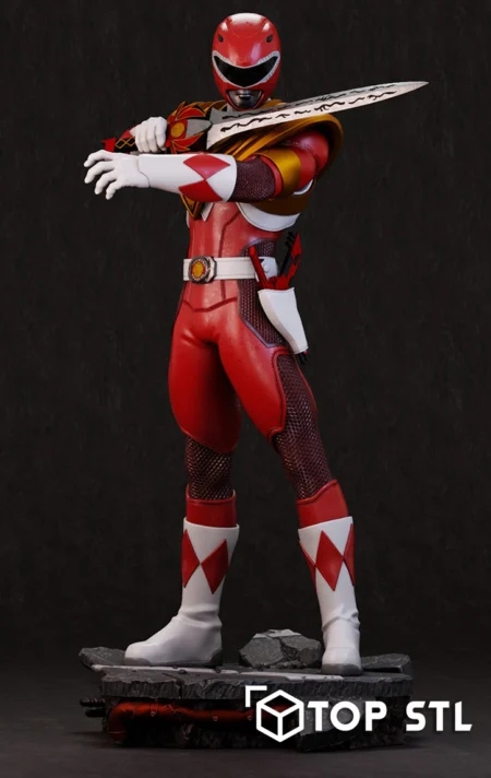 Power Ranger Red STL