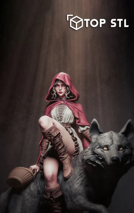 Red Riding Hood STL 3D Print Model