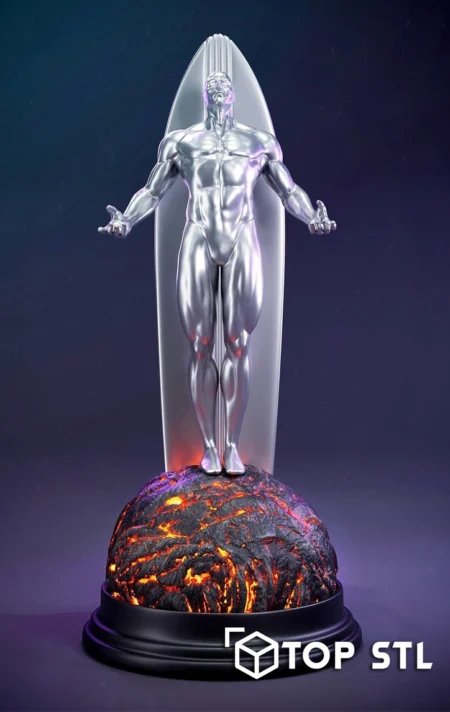 Silver Surfer STL 3D Print Model