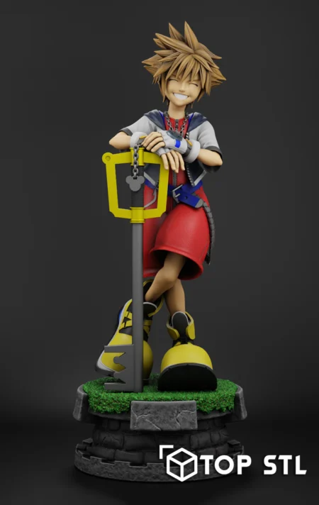 Sora Kingdom Hearts STL