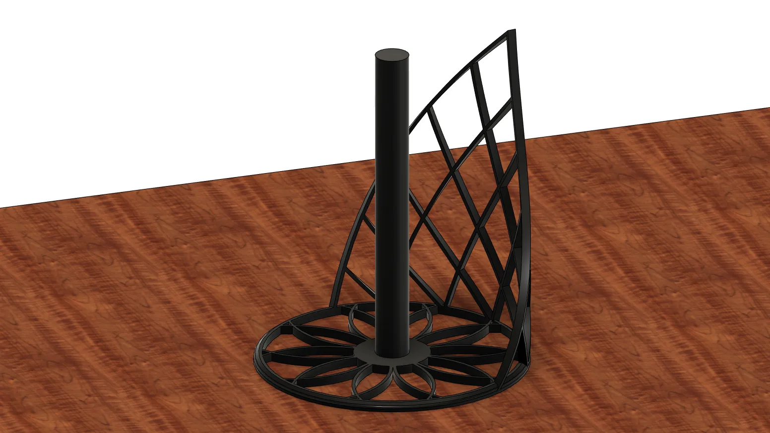 Geometrical Paper Towel Holder v2 – Free STL File Geometrical Paper Towel Holder v2 3D print by Mattia Martelli